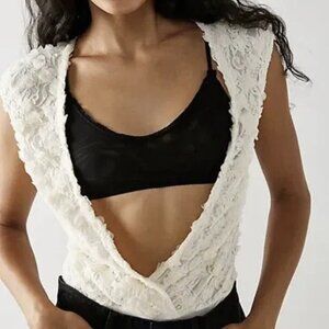 FREE PEOPLE 2 huate 2 handle rosette Sz L NEW